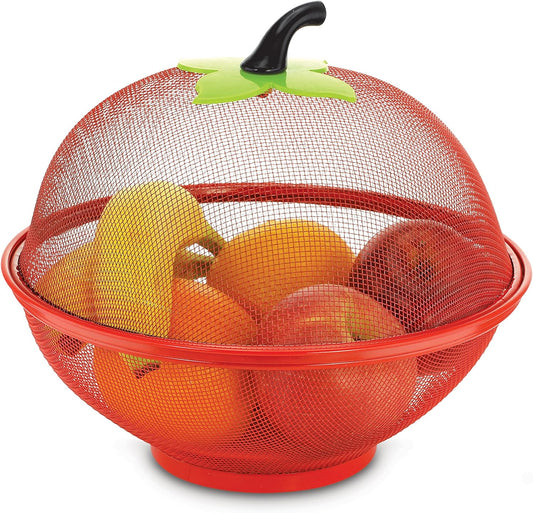 Apple Shaped Mesh Fruit Basket | Keep Freshness In & Bugs Out